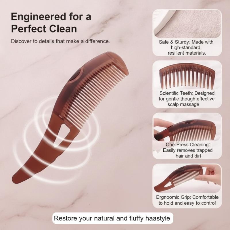 Hair Care Dandruff - Pettine massaggiante per il cuoio capelluto,